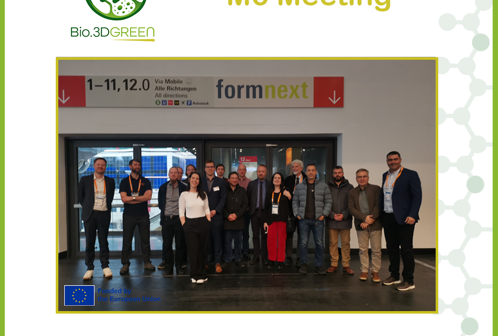 Bio.3DGREEN Partners Meet in Frankfurt for the M6 Consortium Meeting